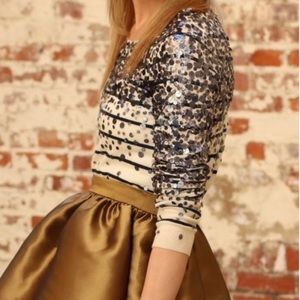 J Crew // Confetti Sequin Sweater